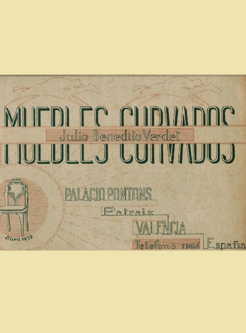 Catálogo de muebles curvados Julio Benedito Verdet